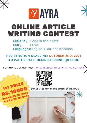 Submitting Article for the contest